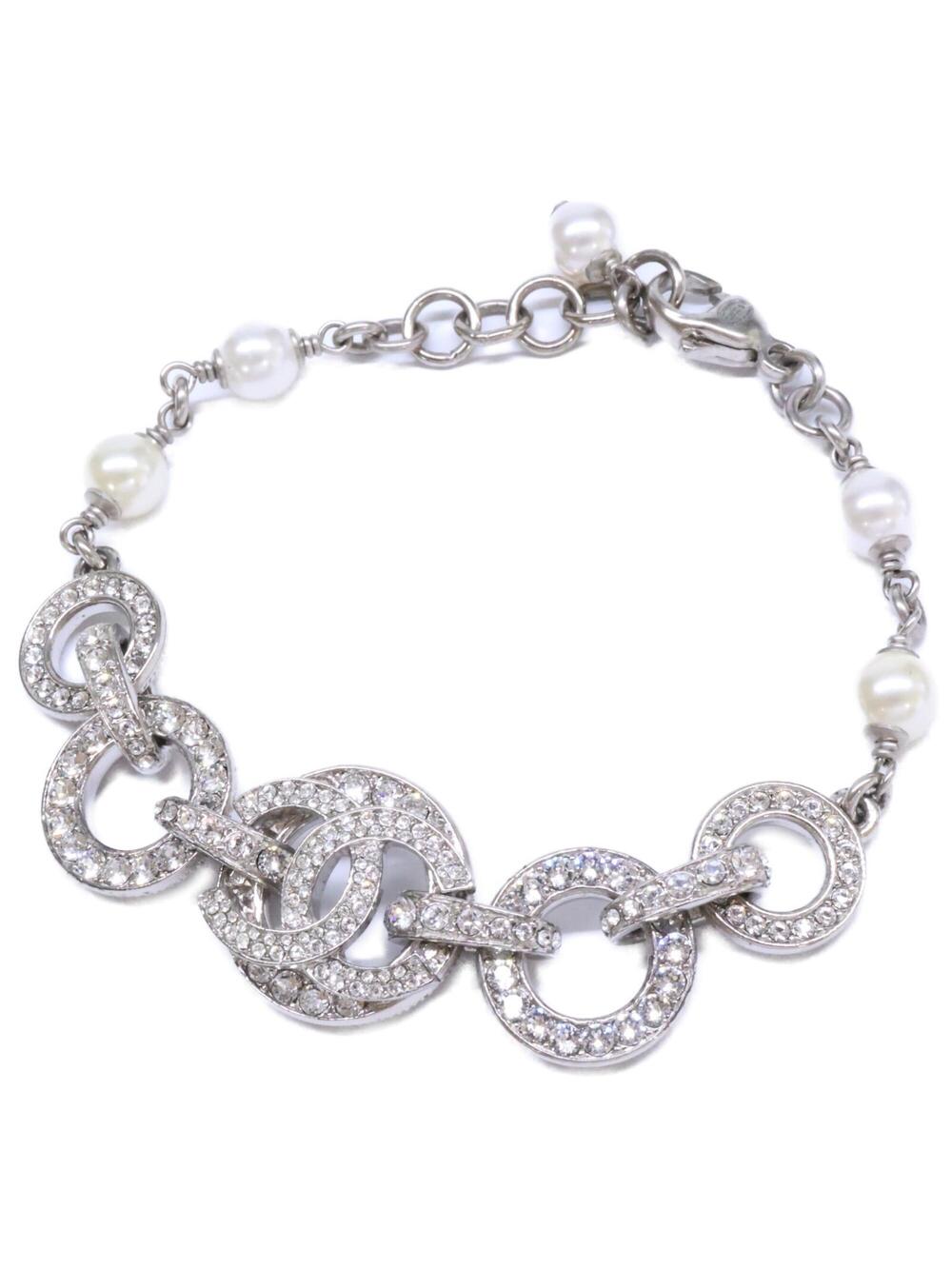 Chanel Cc Logo Chain Bracelet Sterling #351510C11B